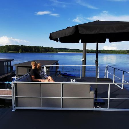 Houseboat Met Dakterras Mookerplas Middelaar Exterior foto